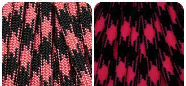 (image for) GothicPinkBlacklightParacord